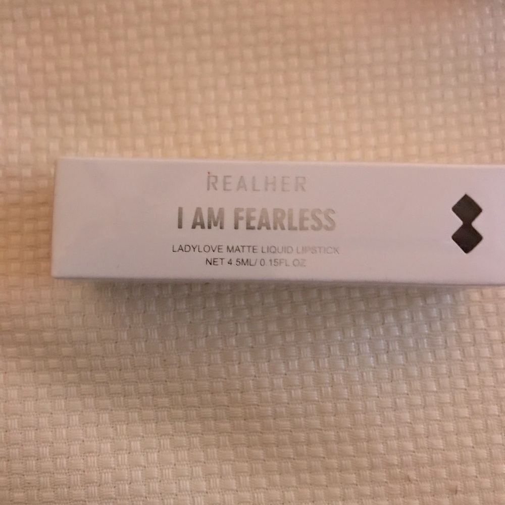 Closet clean out!! $8 Realher Matte Liquid Lipstick.Unused in sealed box